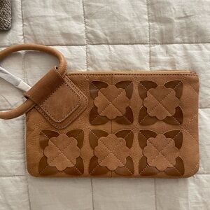 HOBO Sable wristlet all leather